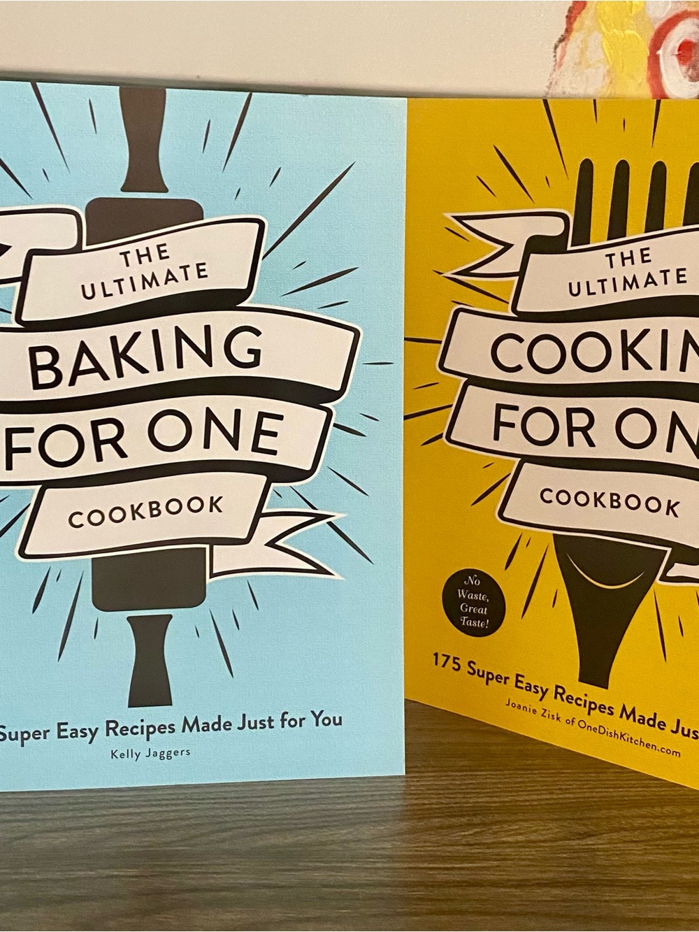 Baking For One & Cooking for One cookbook bundle